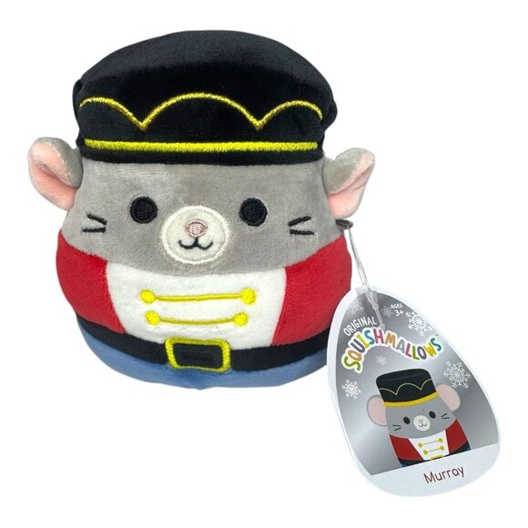 Original Squishmallows Murray the Mouse Advent Christmas Holiday 5 Inches - Picture 1 of 4